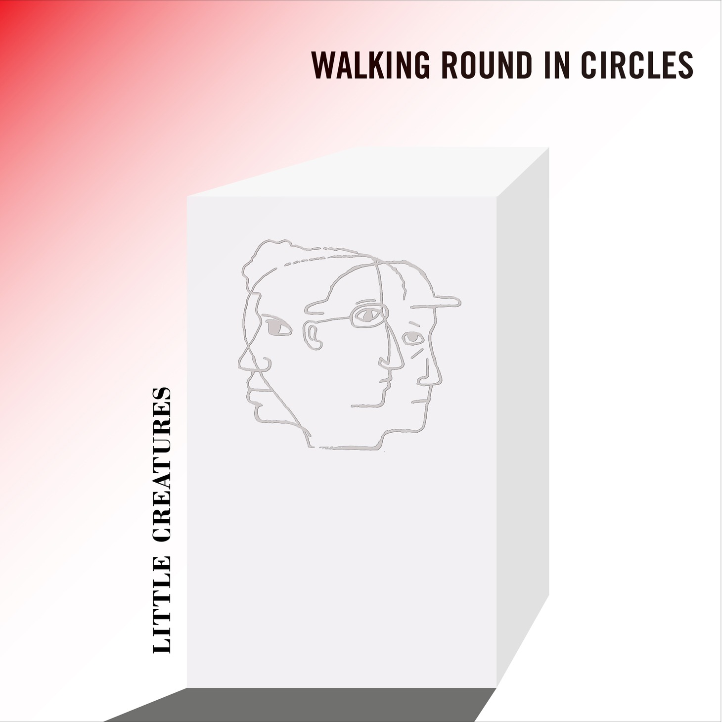 LITTLE CREATURES「WALKING ROUND IN CIRCLES」配信ジャケット