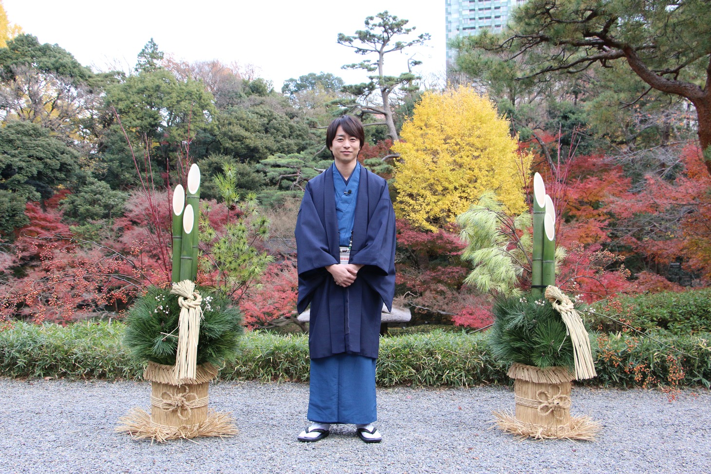 日本テレビ系「ザ！鉄腕！元日！DASH!!」に出演する櫻井翔。（画像提供：日本テレビ）