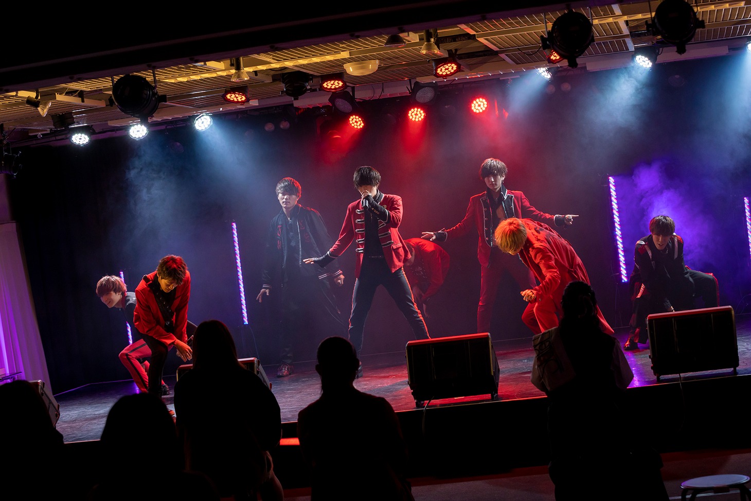 Super Break Dawnによるライブの様子。
