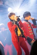 Super Break Dawnによるライブの様子。