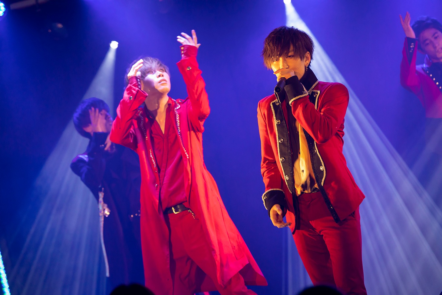 Super Break Dawnによるライブの様子。