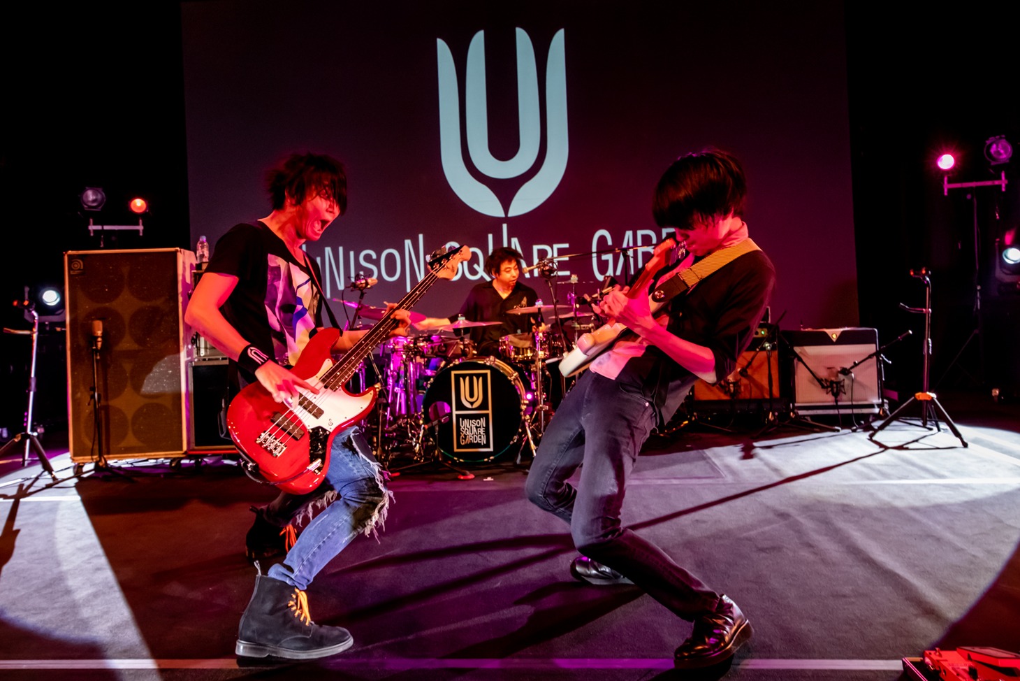 UNISON SQUARE GARDEN「USG 2020『LIVE (in the) HOUSE -Count Down Style-』」の様子。（Photo by Viola Kam［V'z Twinkle］）
