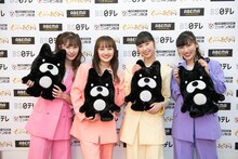 「第4回 ももいろ歌合戦」終演直後のももいろクローバーZ。