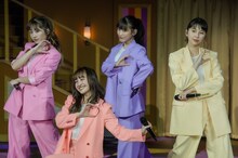 ももいろクローバーZによるライブの様子。（撮影：上飯坂一）