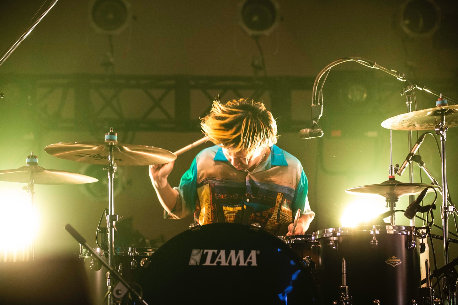 増子央人（Dr, Cho）（Photo by Naoki Yamashita）