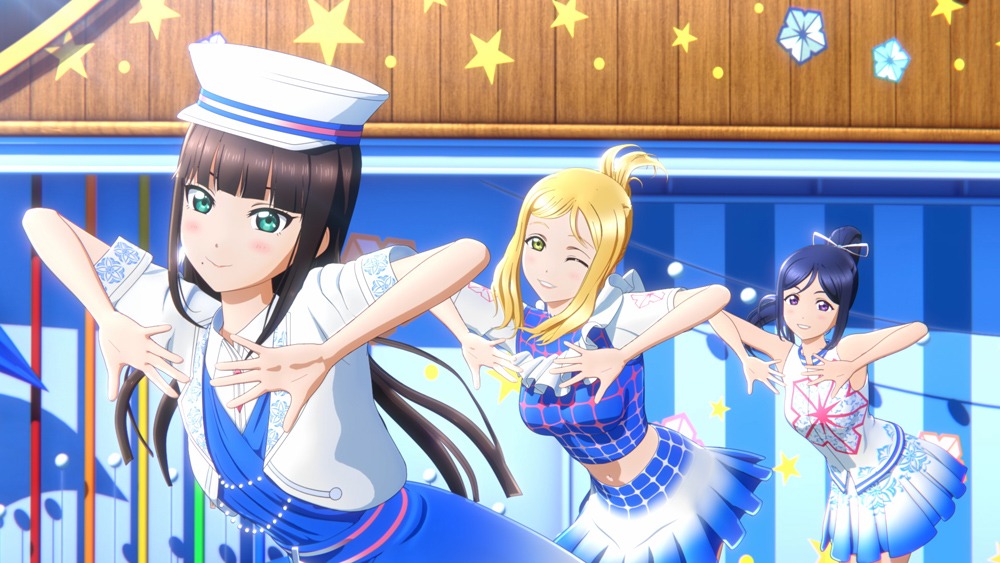 Aqours「smile smile ship Start!」PVより。