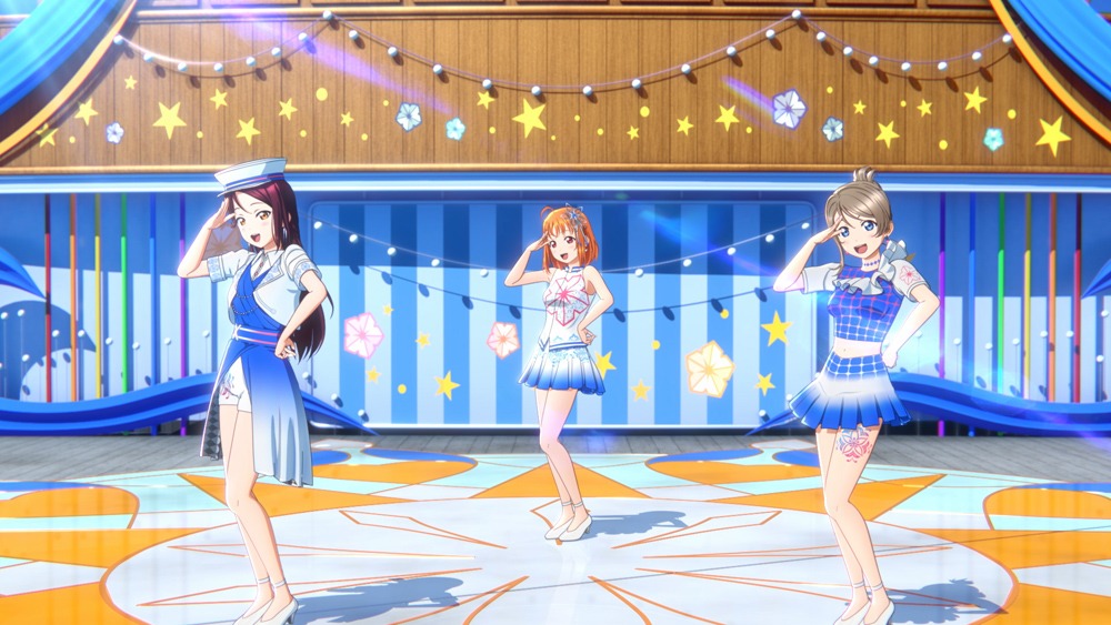 Aqours「smile smile ship Start!」PVより。