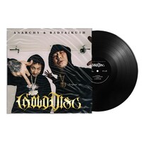 ANARCHY & BADSAIKUSH「GOLD DISC」アナログ盤イメージ