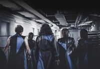 映画「GET OVER －JAM Project THE MOVIE－」より。 (c)2021「GET OVER －JAM Project THE MOVIE－」FILM PARTNERS