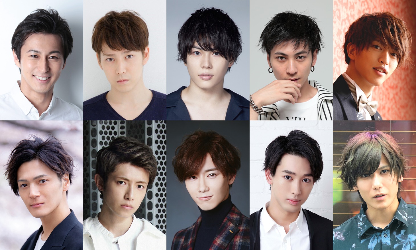 「生配信！2.5次元大演会〜新春の宴〜」出演者。