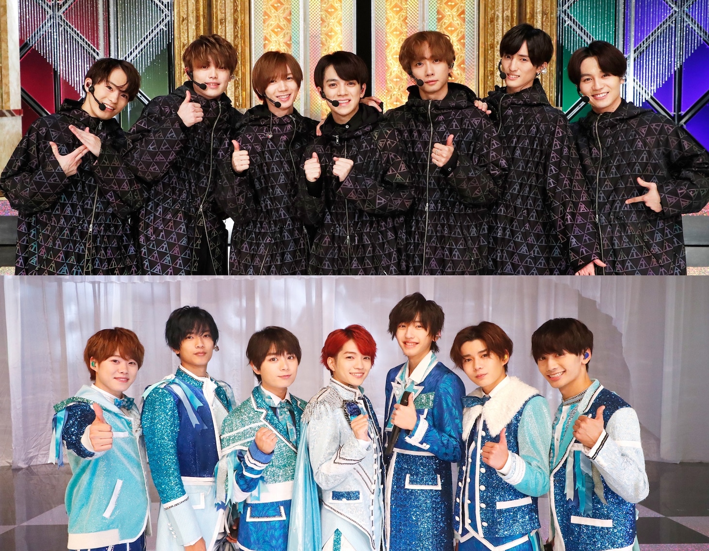 Travis Japan、なにわ男子。 (c)テレビ朝日