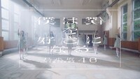 乃木坂46「僕は僕を好きになる」ミュージックビデオより。