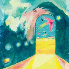 小山田壮平「恋はマーブルの海へ」配信ジャケット