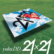 yukaDD(;´∀`)「21×21」初回限定盤ジャケット