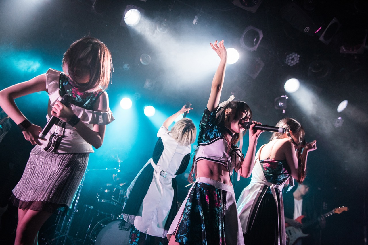 ゆくえしれずつれづれ「ゆくえしれずつれづれ ONEMAN LIVE～The Scream～」の様子。（撮影：関上貴也）