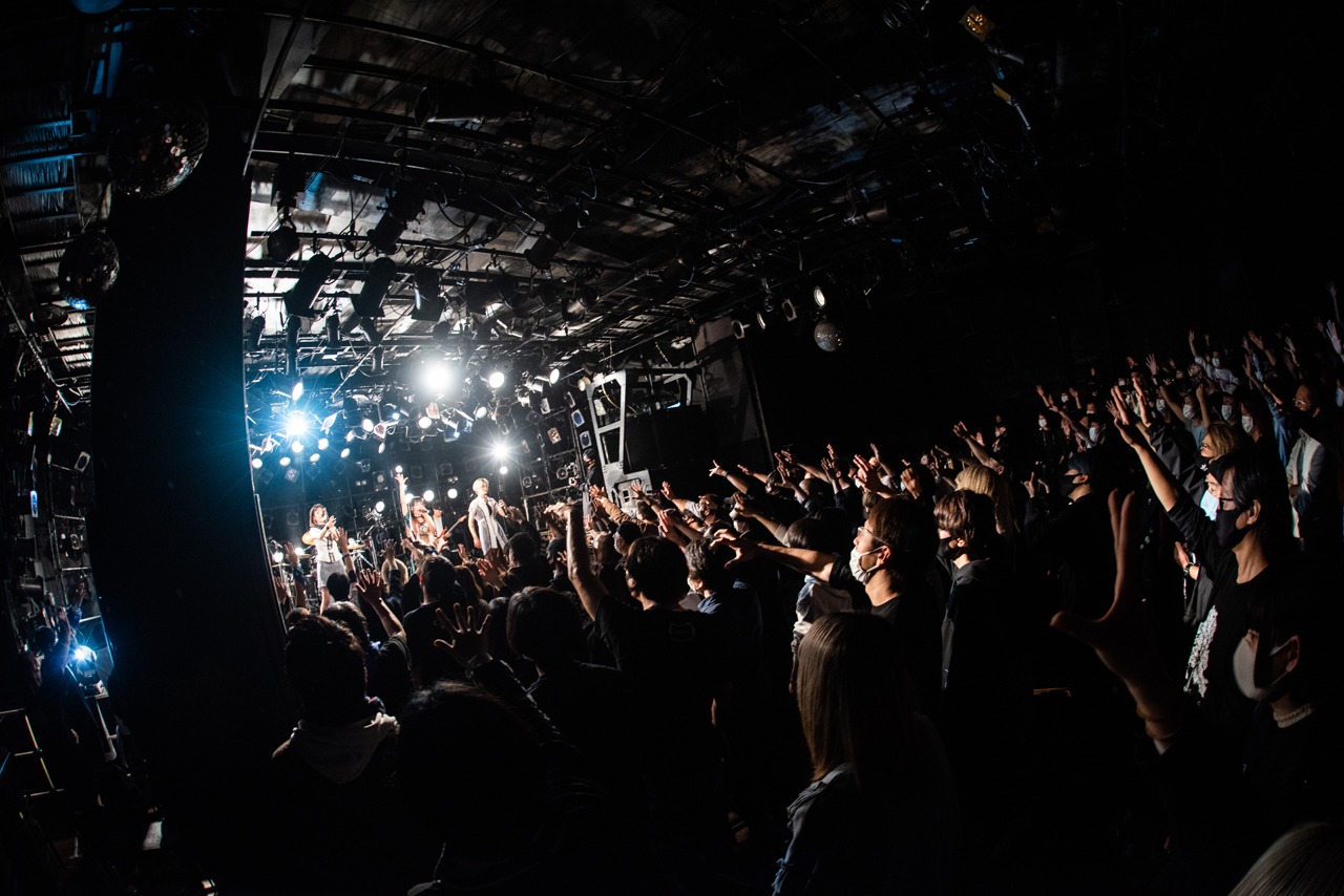 ゆくえしれずつれづれ「ゆくえしれずつれづれ ONEMAN LIVE～The Scream～」の様子。（撮影：関上貴也）