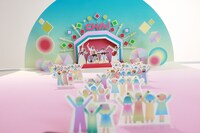 CHAI×ブラザー工業のコラボCM「What's your action?編」撮影中の様子。