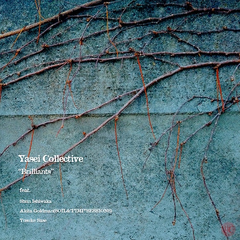 Yasei Collective「Brilliants feat.石若駿, 秋田ゴールドマン, 佐瀬悠輔」配信ジャケット