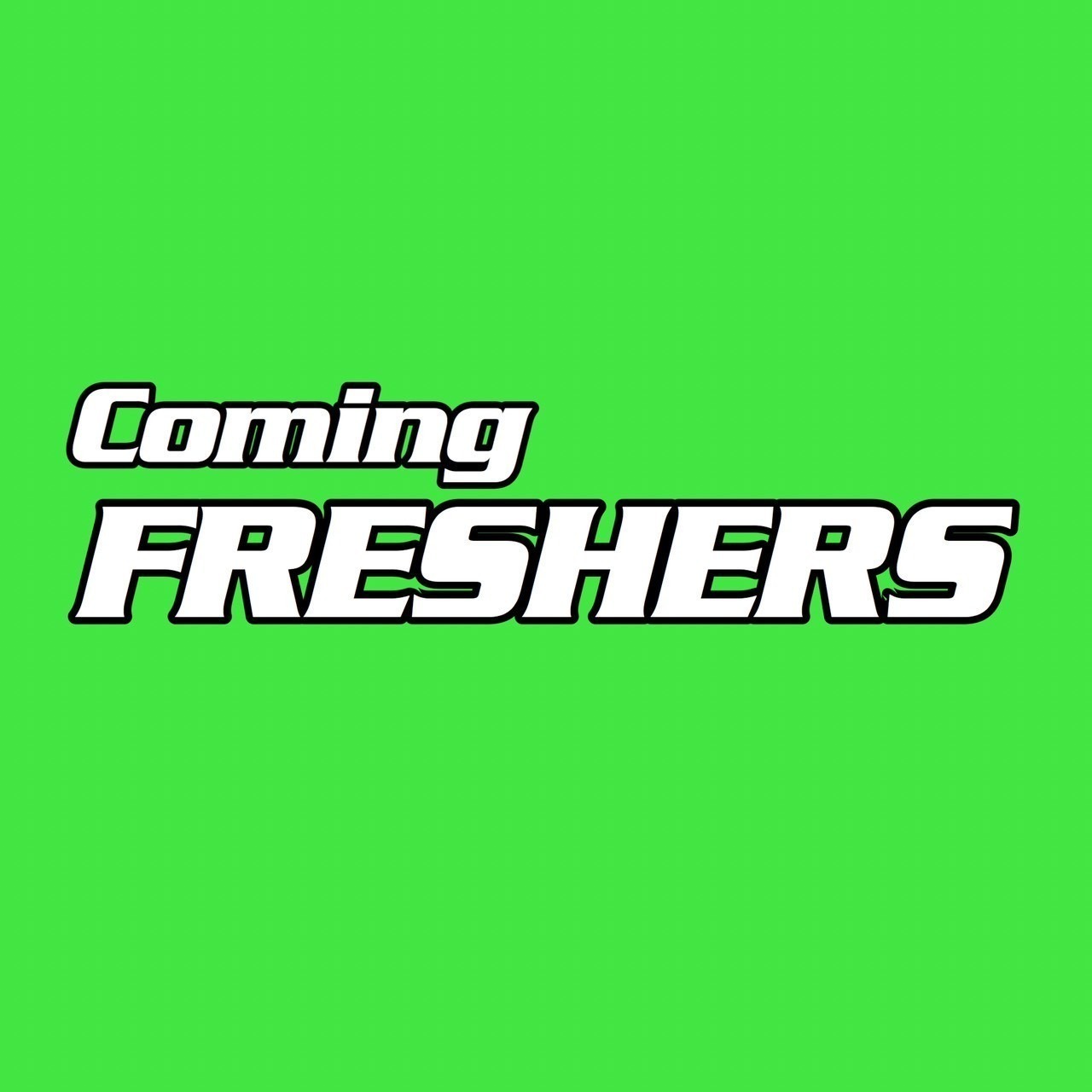 Coming Freshersロゴ
