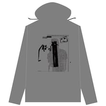 「“LAG-ED” EYヨ exhibition」パーカー（裏）