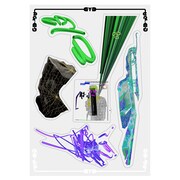 「“LAG-ED” EYヨ exhibition」ステッカー