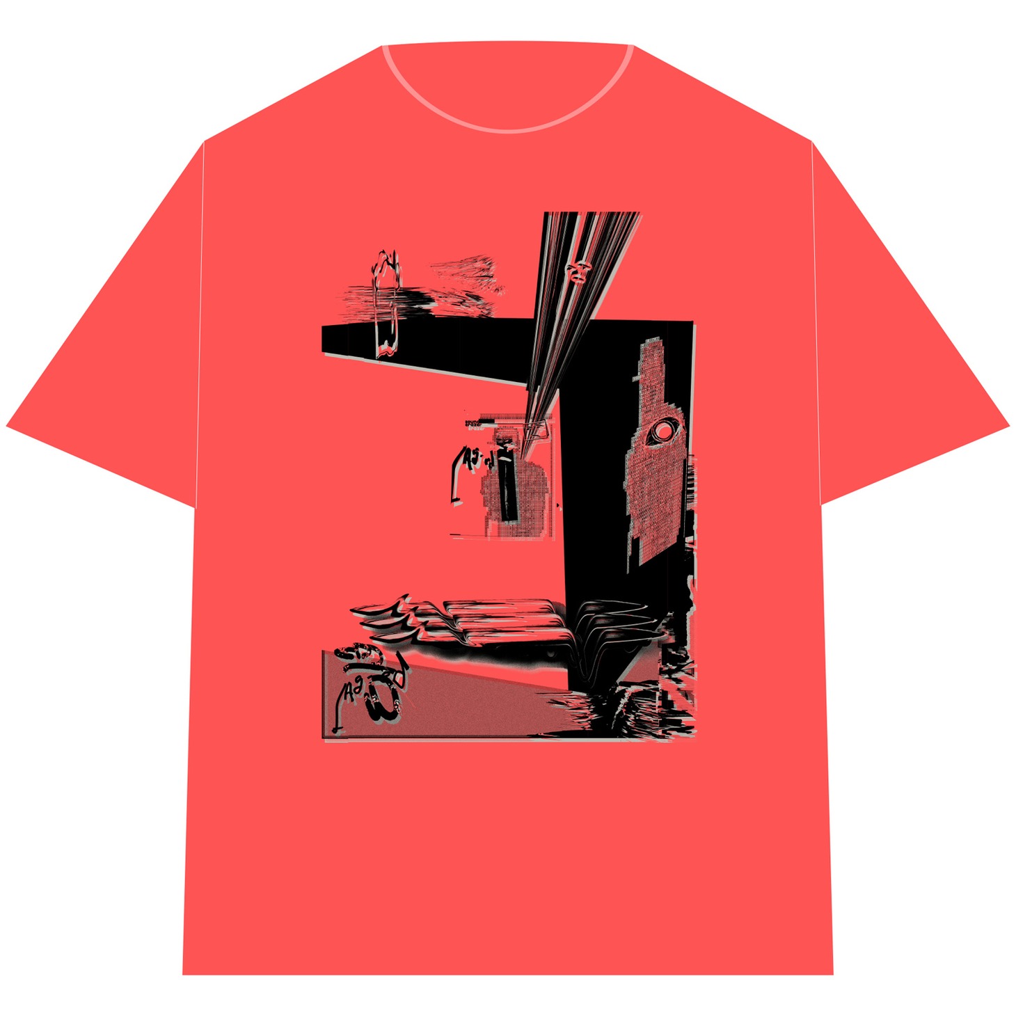 「“LAG-ED” EYヨ exhibition」Tシャツ2