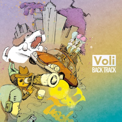 Voli「BACKTRACK」配信ジャケット