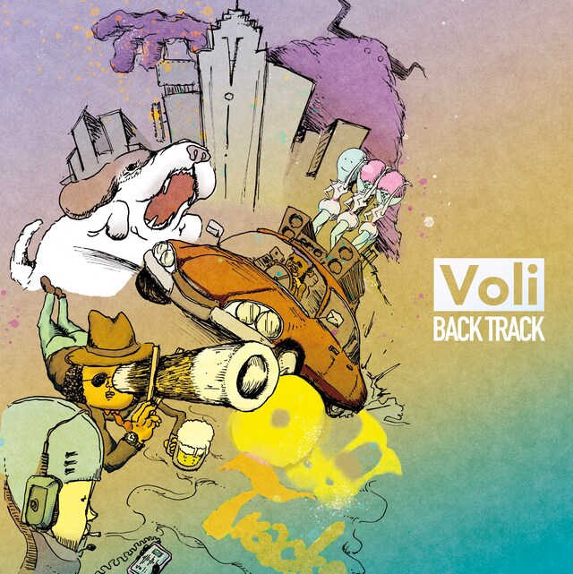 Voli「BACKTRACK」配信ジャケット