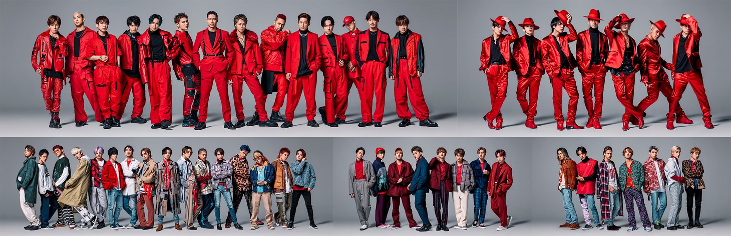 「LDH presents『LIVE×ONLINE RISING SUN TO THE WORLD COUNTDOWN 2020→2021』」ビジュアル