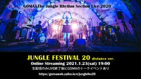 「JUNGLE FESTIVAL 20 distance ver.」ビジュアル