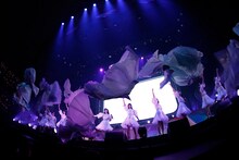 =LOVE「WINTER TOUR『You all are "My ideal"』」東京・日本武道館公演の様子。（写真提供：代々木アニメーション学院）