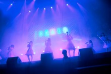 =LOVE「WINTER TOUR『You all are "My ideal"』」東京・日本武道館公演の様子。（写真提供：代々木アニメーション学院）