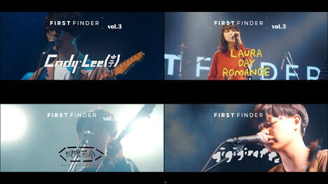「FIRST FINDER vol.3」ライブ映像のサムネイル。