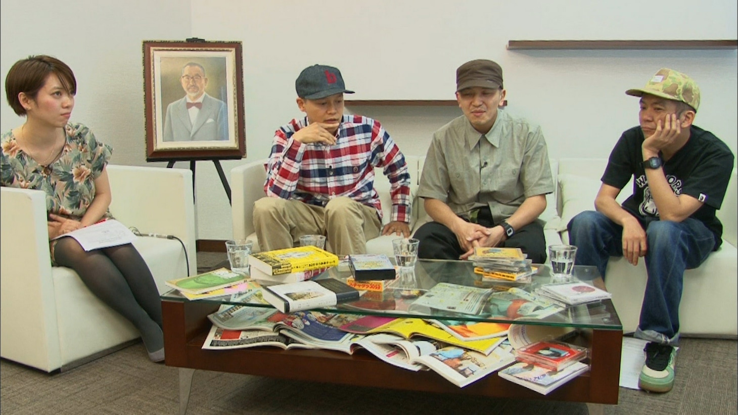 「SSTV PRESENTS 2012 A TAKEI GOODMAN JOINT 川勝正幸 TweeTV BOOGIE BACK 90's」よりしまおまほ、スチャダラパー。
