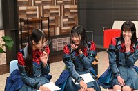 BSスカパー！「≠MEの先輩、教えて下さい！」収録の様子。