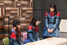 BSスカパー！「≠MEの先輩、教えて下さい！」収録の様子。