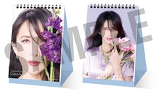 工藤静香「青い炎」完全受注生産盤付属カレンダーサンプル画像