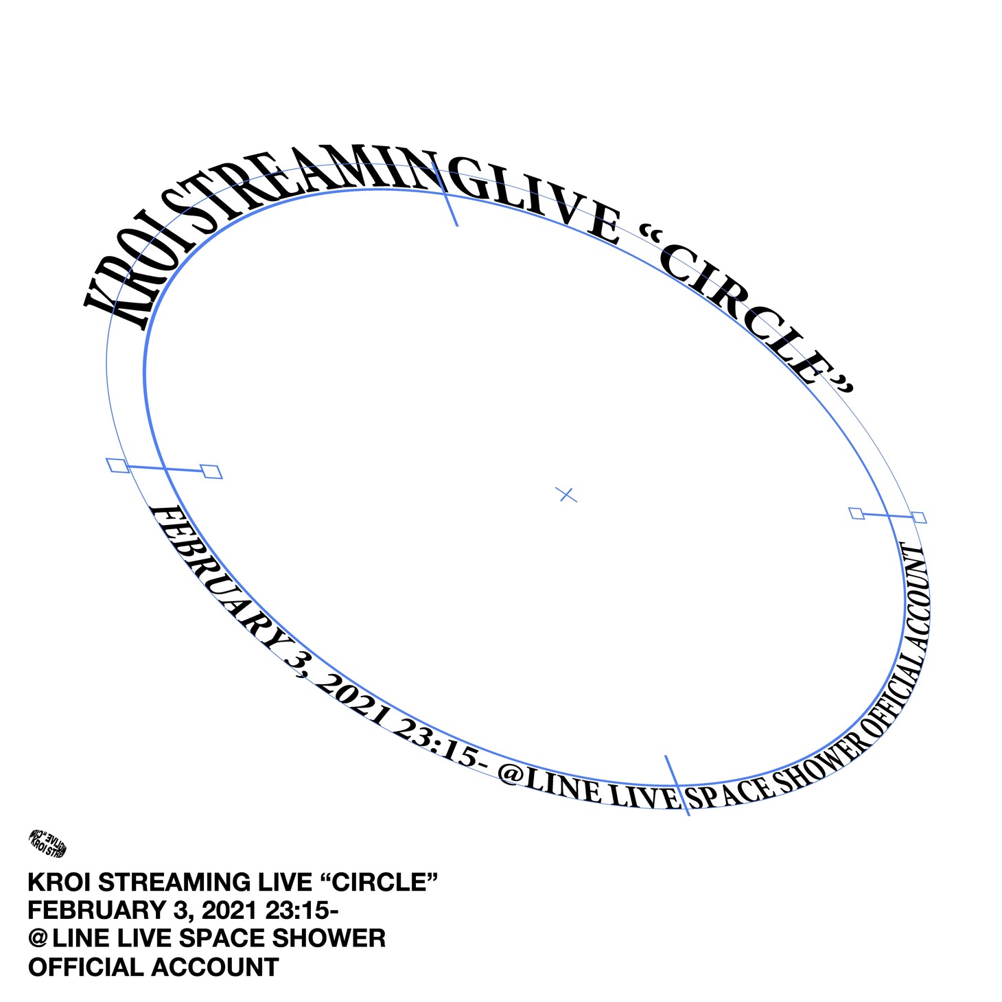 Kroi Streaming Live「CIRCLE」告知ビジュアル