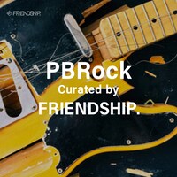 「PBRock:Curated by FRIENDSHIP.」ロゴ