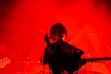 シノダ（Vo, G）（撮影：西槇太一）