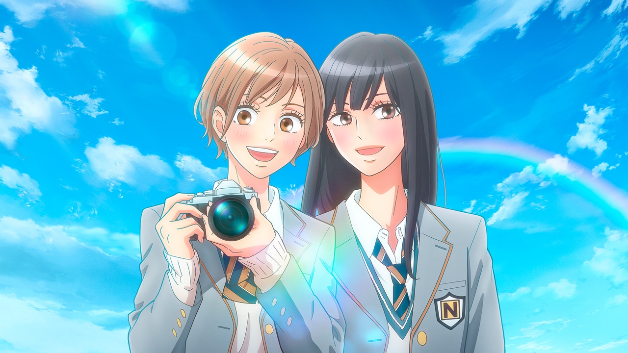 「レインボーファインダー」第1話「レンズ越しの想い」キービジュアル