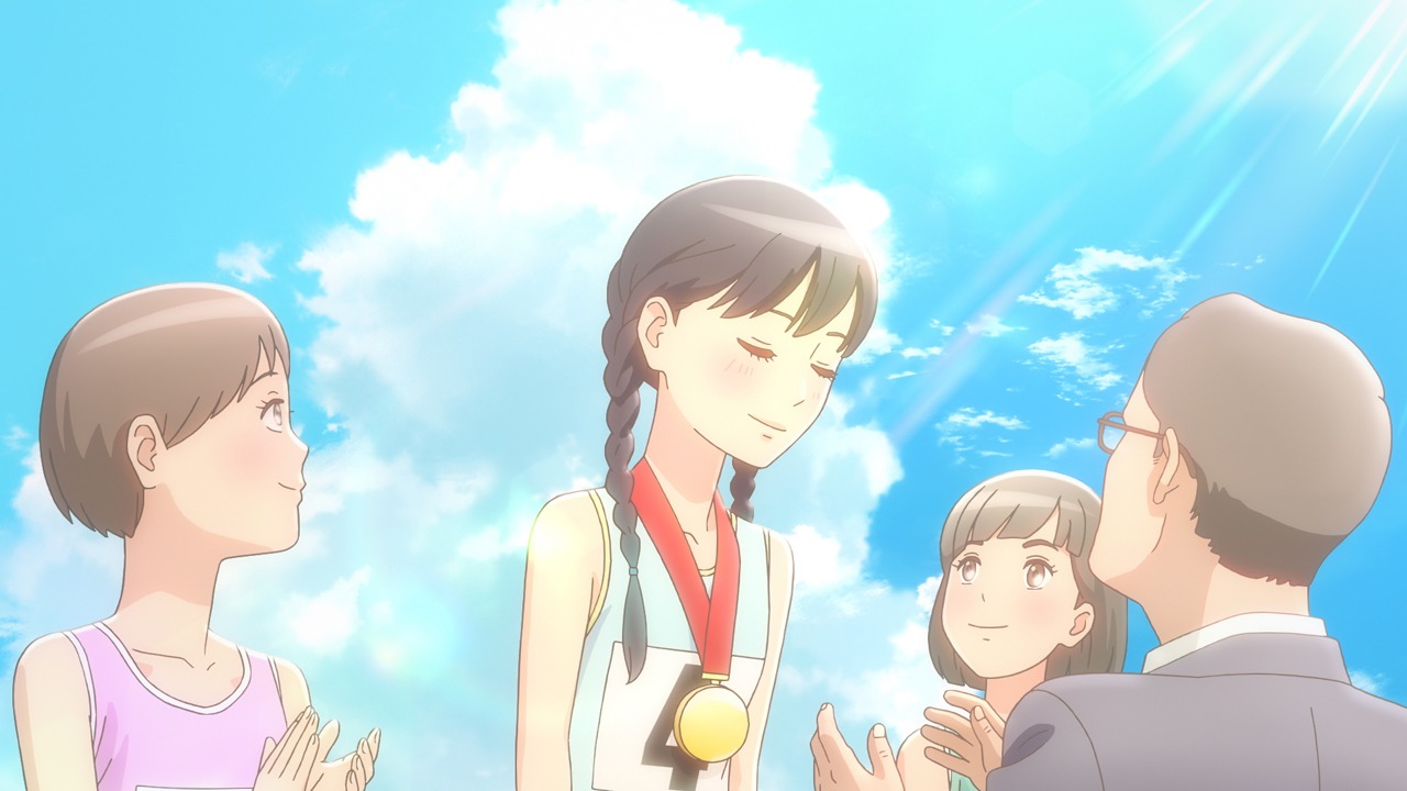 「レインボーファインダー」第1話「レンズ越しの想い」のワンシーン。