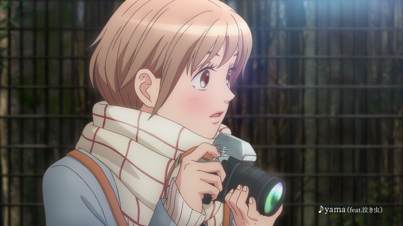 「レインボーファインダー」第1話「レンズ越しの想い」のワンシーン。