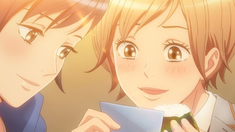 「レインボーファインダー」第1話「レンズ越しの想い」のワンシーン。