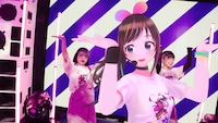 Kizuna AI「Kizuna AI 2nd Live "hello, world 2020"」の様子。