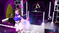 Kizuna AI「Kizuna AI 2nd Live "hello, world 2020"」の様子。