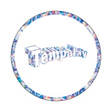 Tempalay「ゴーストアルバム」特典ステッカー（応援展Ver.）のデザイン。