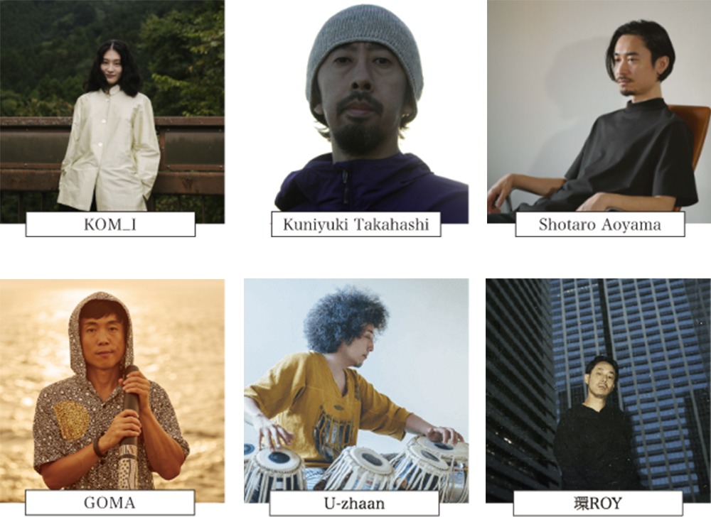 「Utasa Online Live Session」ゲスト出演アーティスト