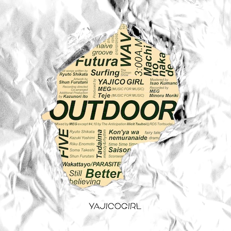 YAJICO GIRL「アウトドア」配信ジャケット