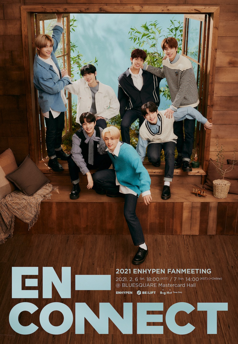 「2021 ENHYPEN FANMEETING ＜EN-CONNECT＞」ビジュアル（写真提供：BELIFT LAB）